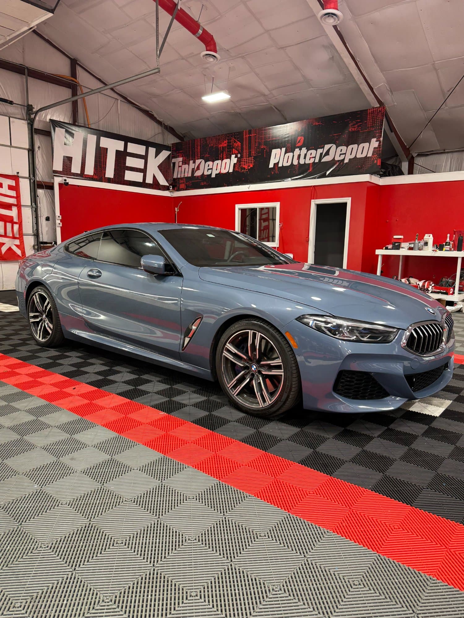 BMW 8 Series with ceramic window tint - 713 Tint Lab Houston